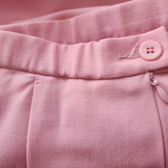 NWT Pendleton Womens Wool Straight Knee Length Skirt 8 Mauve Pink - FLAWS - Picture 10 of 14